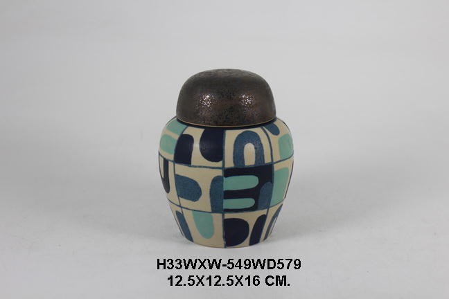 Jar with lid