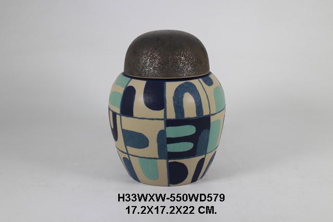 Jar with lid